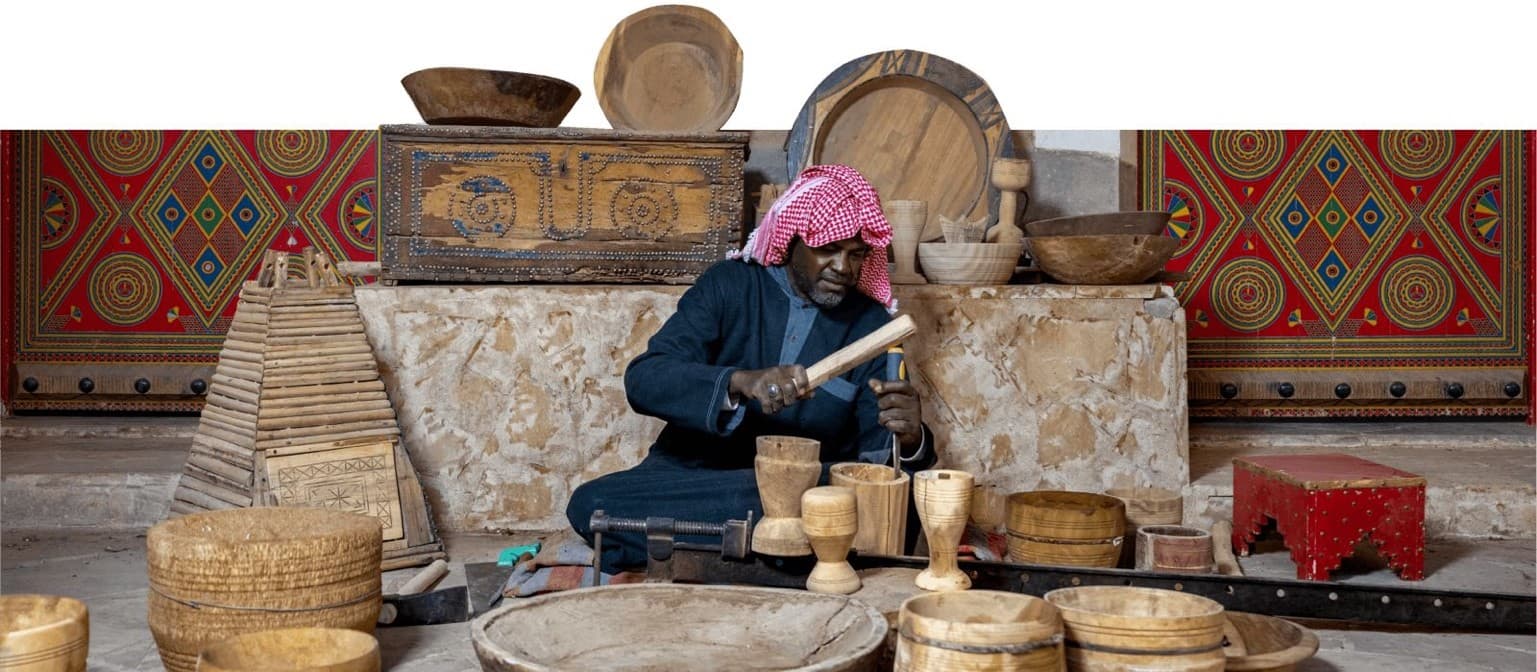 الاهتمام بالحرف اليدوية السعودية ضمن رؤية 2030